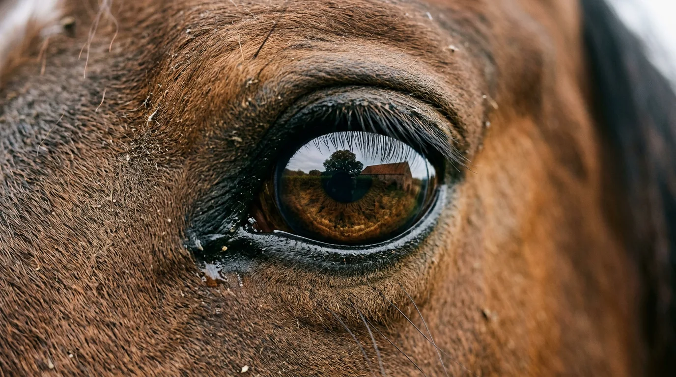 Un regard de cheval, Le Domaine de la Poyat, Légny